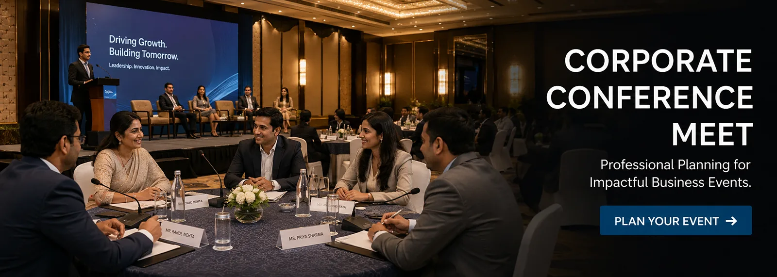 Corporate conference meet